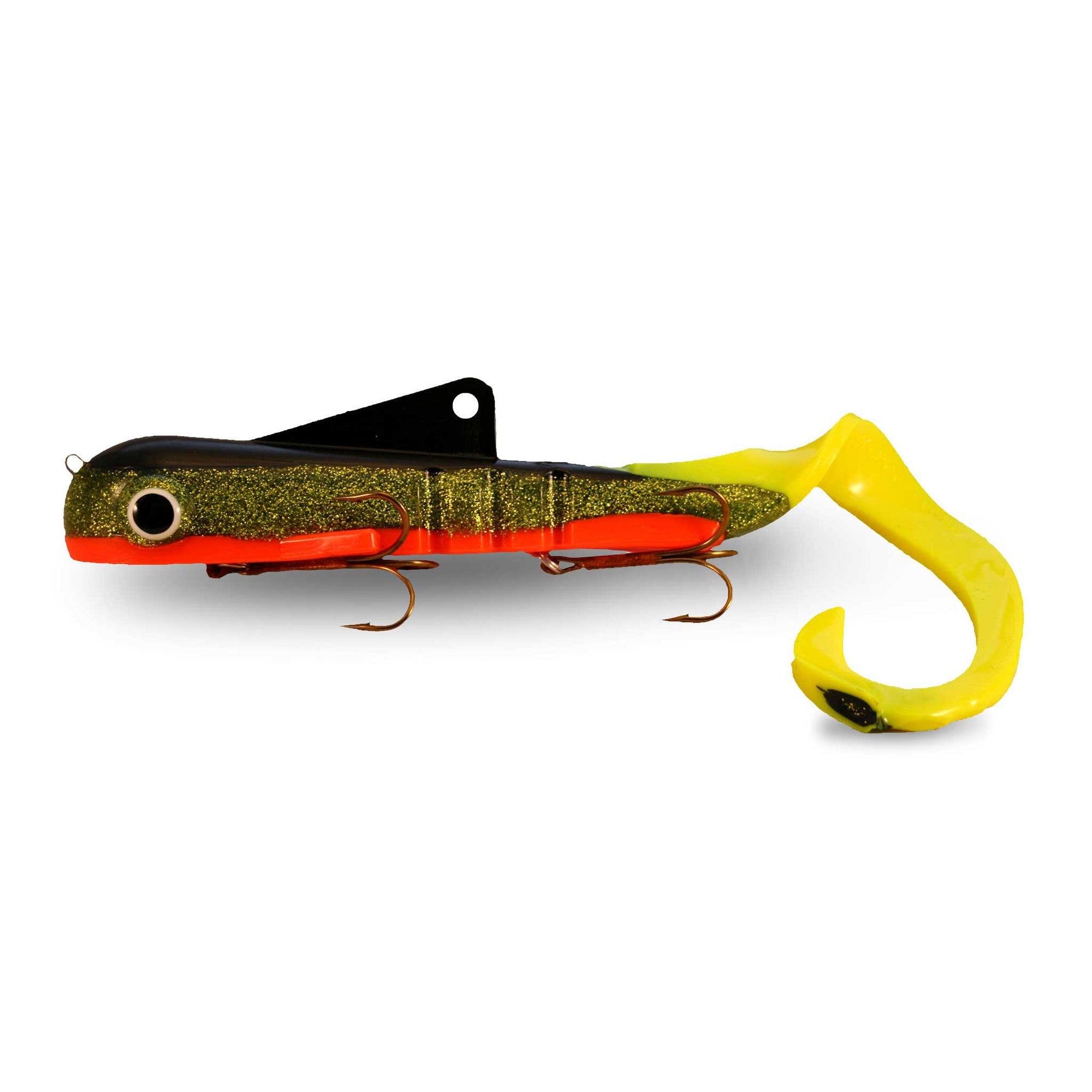 View of Rubber Musky Innovations Shallow Regular Bull Dawg LOTW Perch available at EZOKO Fishing