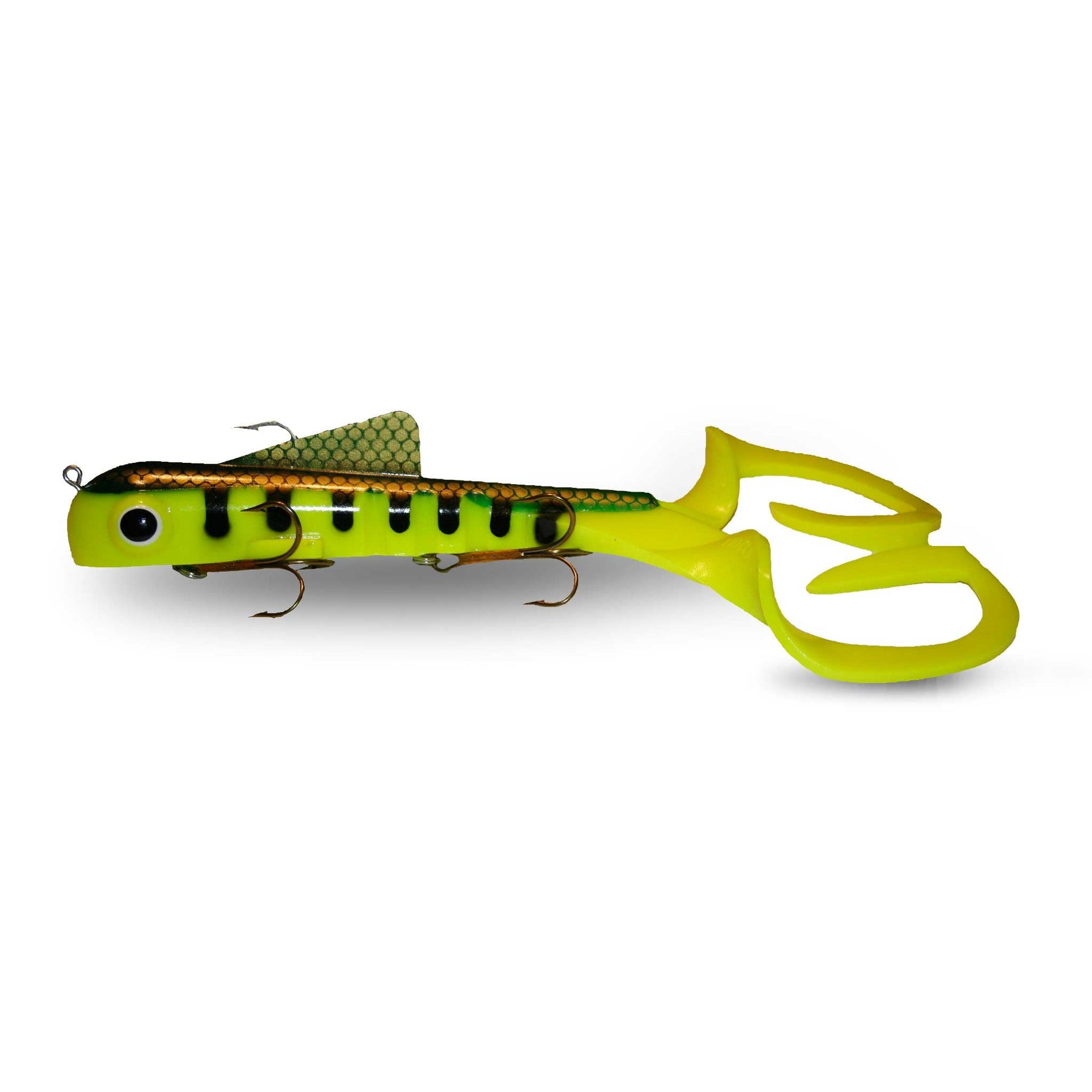 Musky Innovations Super Magnum Double Dawg AKA Double Dawg Pounder Perch Rubber
