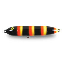 View of Topwater Musky Mania Doc Original Topwater Bait Black Jailbird available at EZOKO Fishing