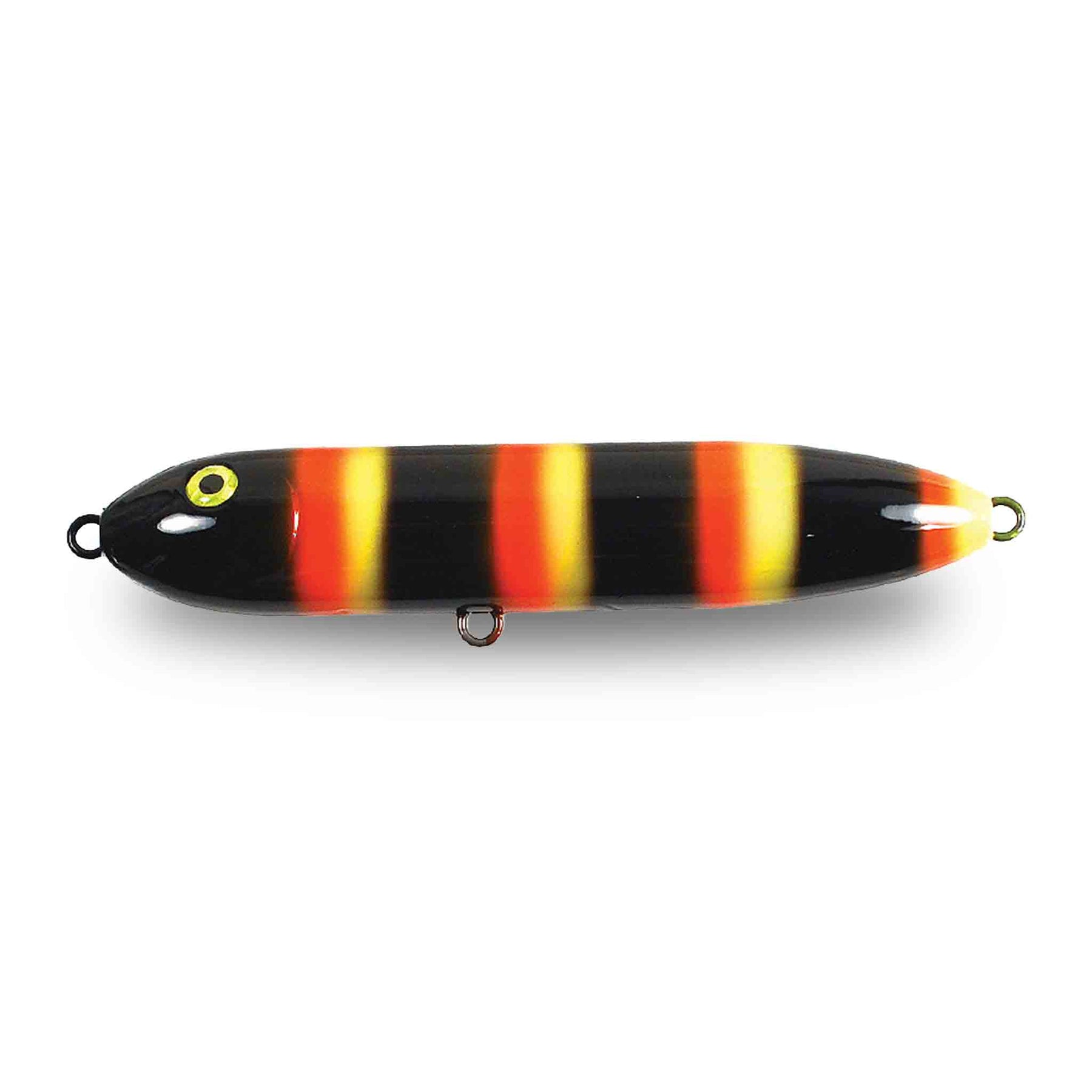 Musky Mania Li'l Doc Original Black Jailbird Topwater