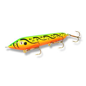 View of Musky Safari Mr. Automatic Glider Fire Tiger available at EZOKO Pike and Musky Shop