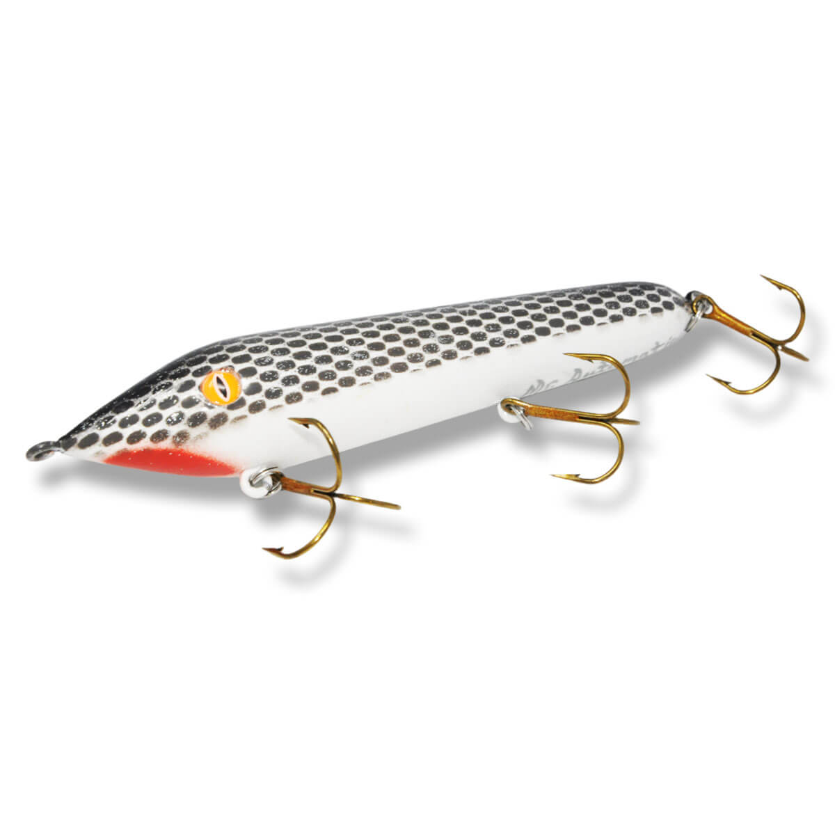 View of Musky Safari Mr. Automatic Glider Shad available at EZOKO Pike and Musky Shop