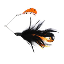 View of Musky Safari Serial Killer Spinnerbait Black Tiger available at EZOKO Pike and Musky Shop