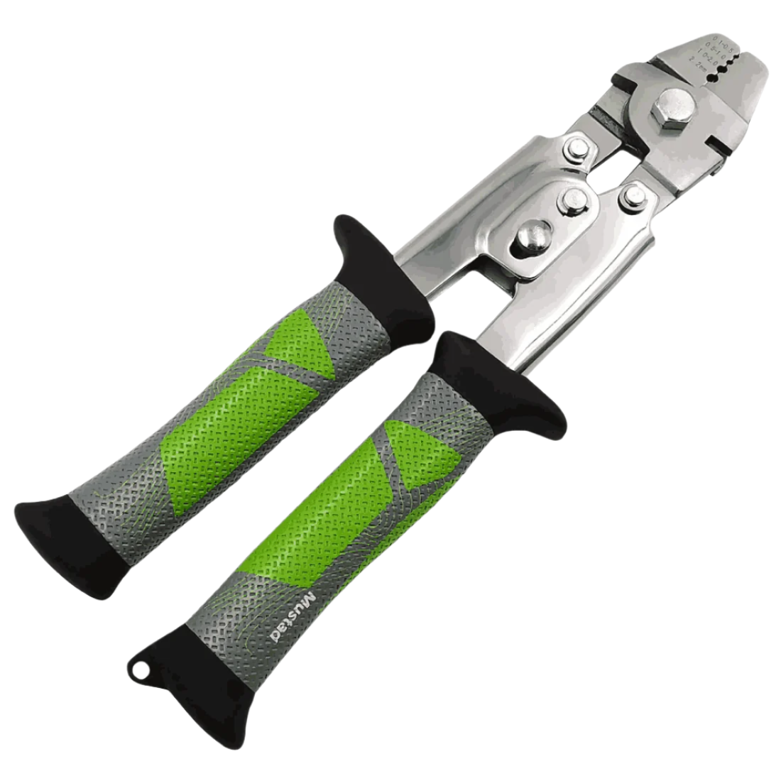 View of Tools Mustad 10” Crimping Tool available at EZOKO Pike and Musky Shop