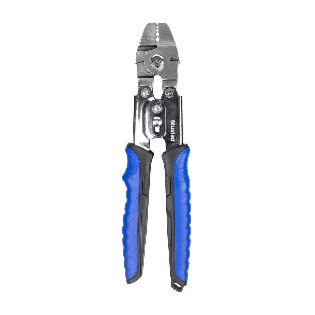 View of Tools Mustad 10” Crimping Tool available at EZOKO Pike and Musky Shop