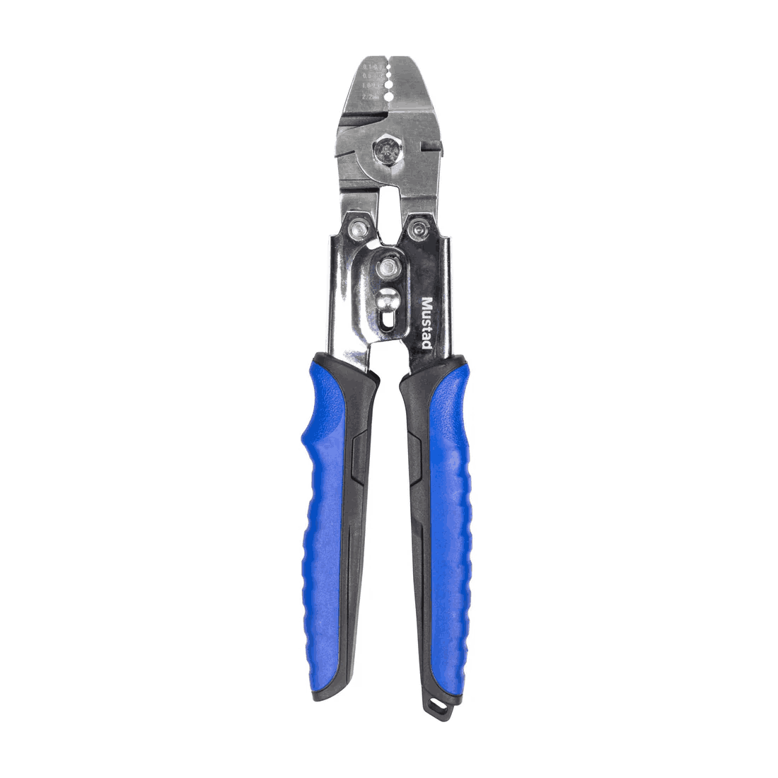 View of Tools Mustad 10” Crimping Tool available at EZOKO Pike and Musky Shop