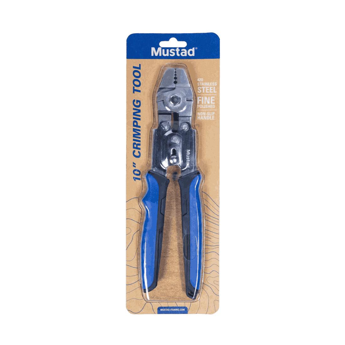 View of Tools Mustad 10” Crimping Tool available at EZOKO Pike and Musky Shop
