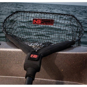 View of boating_accessories Net Buddy Net Cover available at EZOKO Pike and Musky Shop