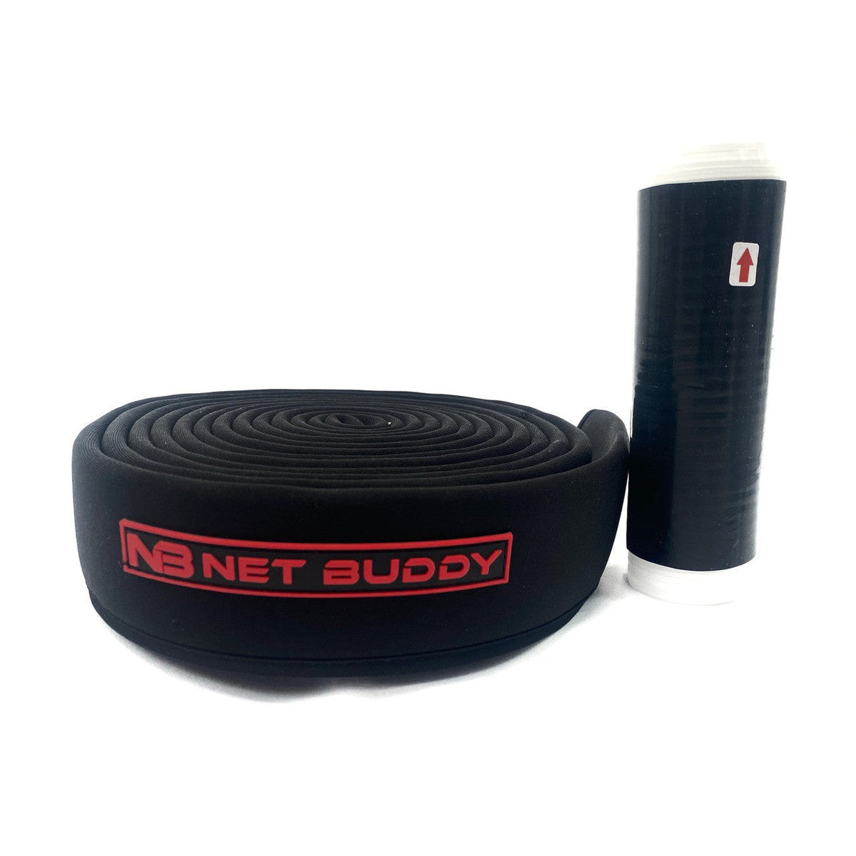 View of Net Buddy Universal Live Imaging Cable Sleeve and Rubber Cable Protector available at EZOKO Pike and Musky Shop