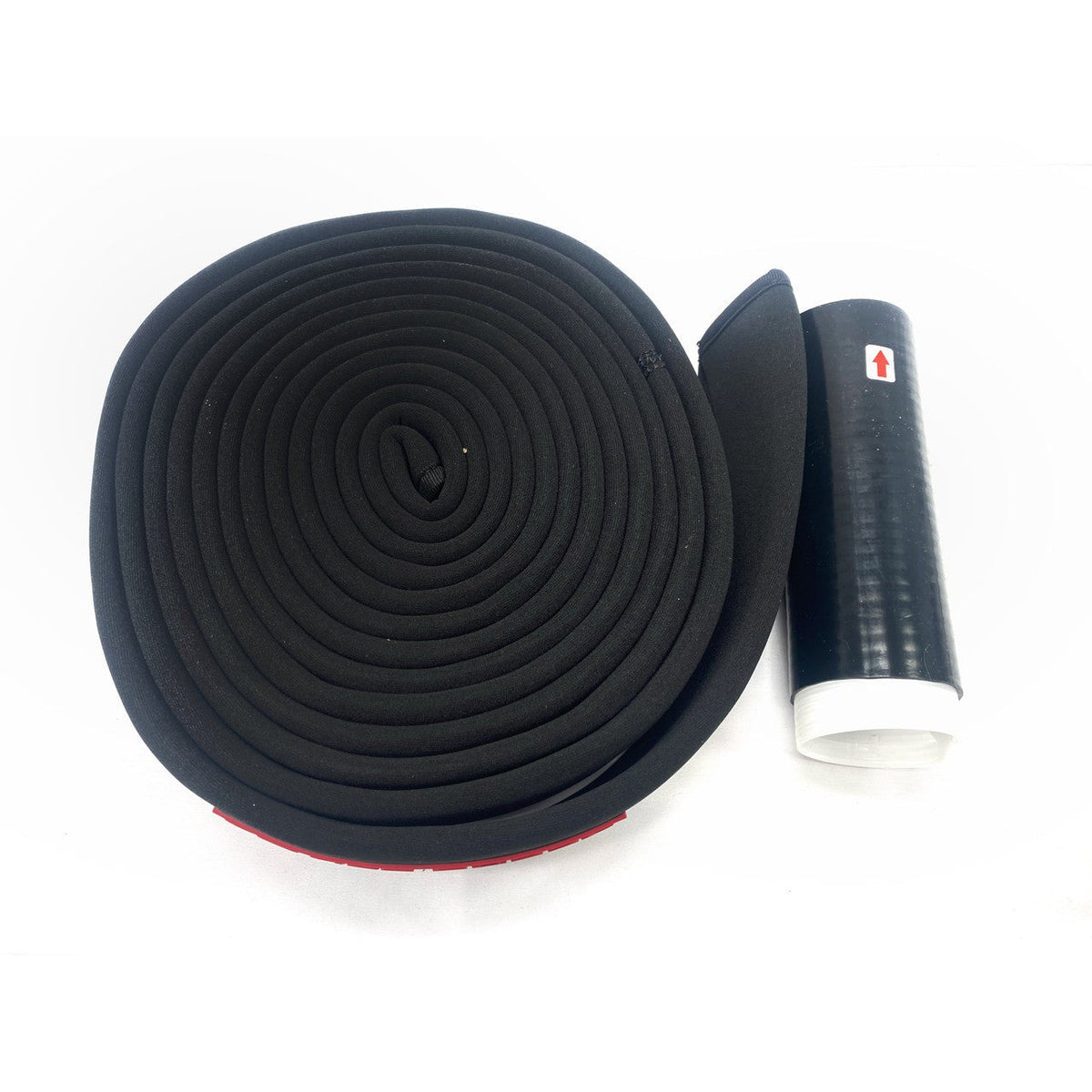 View of Net Buddy Universal Live Imaging Cable Sleeve and Rubber Cable Protector available at EZOKO Pike and Musky Shop