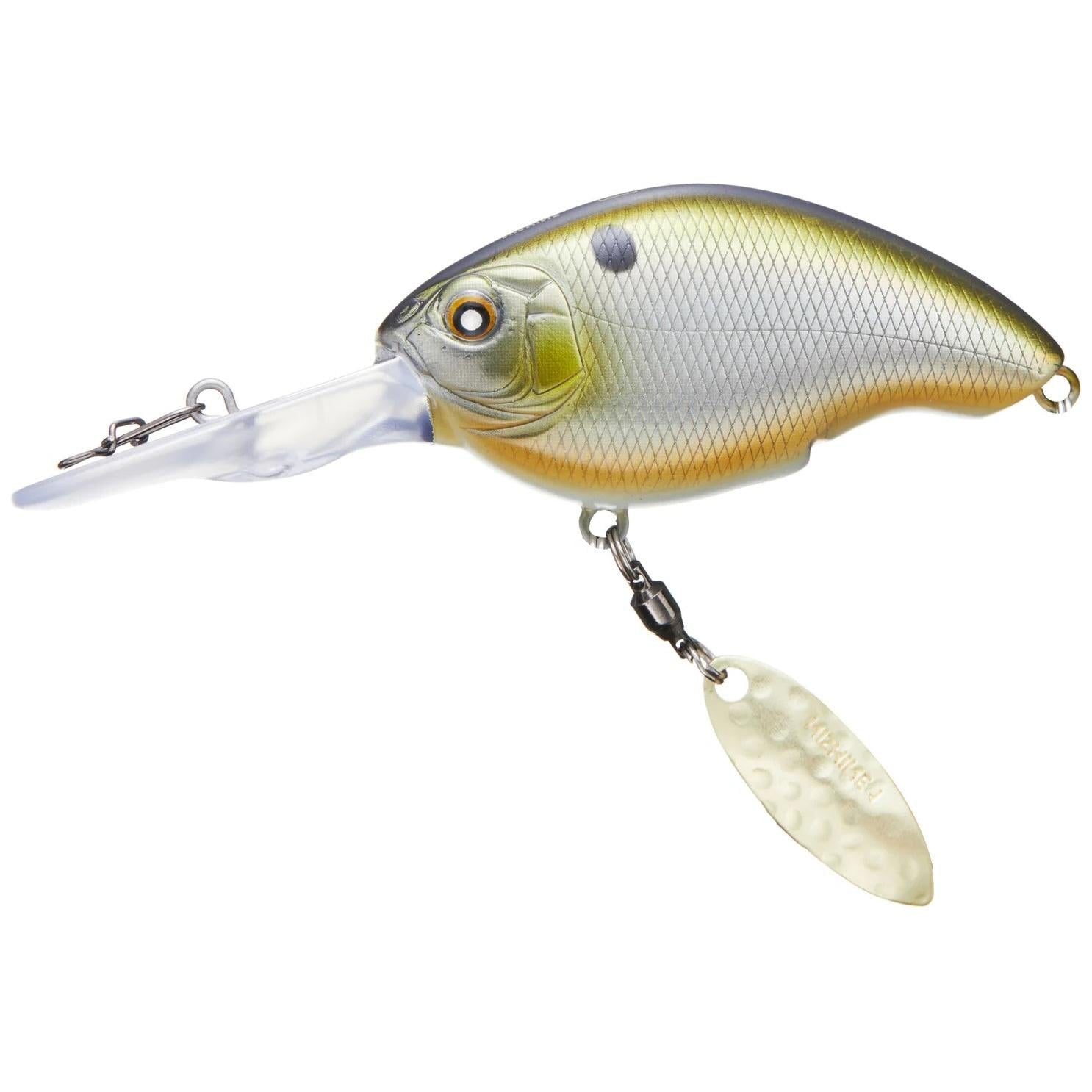 View of Crankbaits Nishine Lure Works Baby Chippawa DD Deep Blade Crankbait Hologram Shad available at EZOKO Fishing