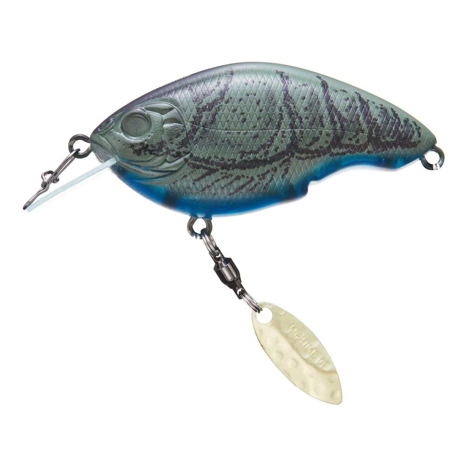 View of Crankbaits Nishine Lure Works Baby Chippawa RB Blade Crankbait Brown Craw Fish available at EZOKO Fishing
