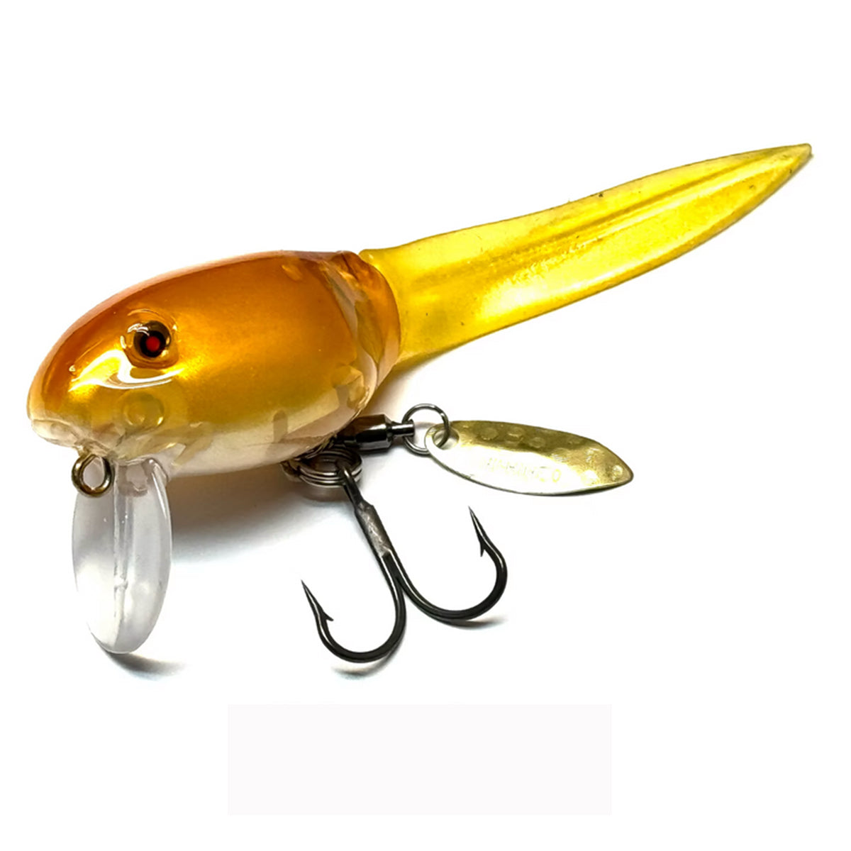 View of Topwater Nishine Lure Works BQ Otama - Topwater Albino Otama available at EZOKO Fishing