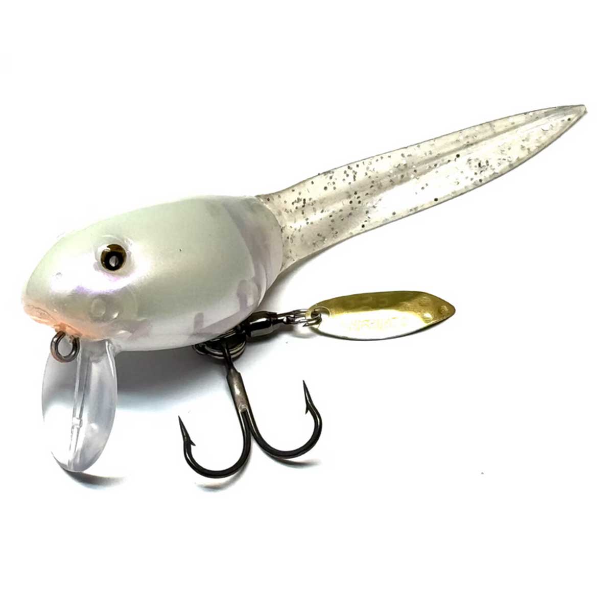 View of Topwater Nishine Lure Works BQ Otama - Topwater Pearl Flash available at EZOKO Fishing