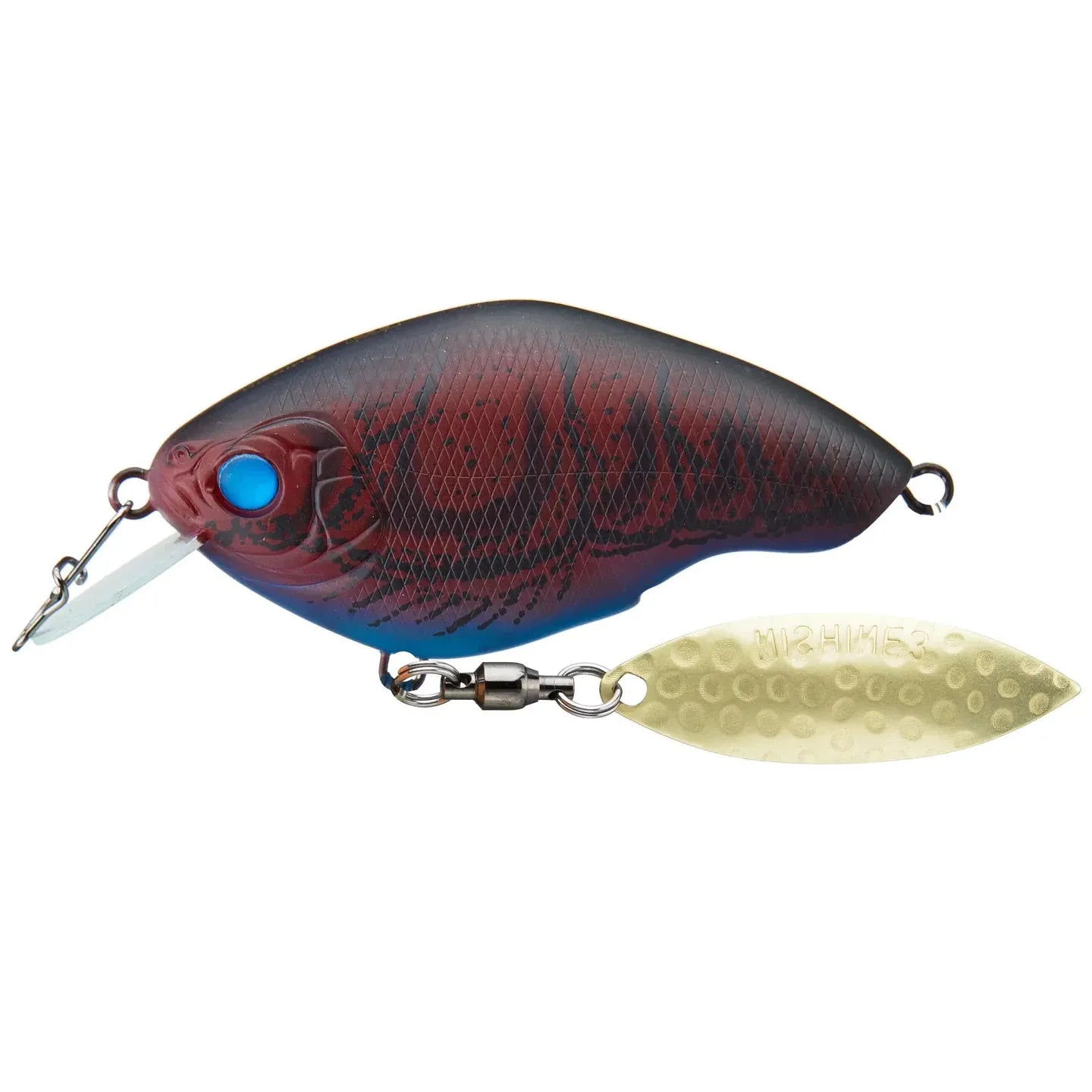 View of Crankbaits Nishine Lure Works Chippawa RB Blade Crankbait Red Craw Fish available at EZOKO Fishing