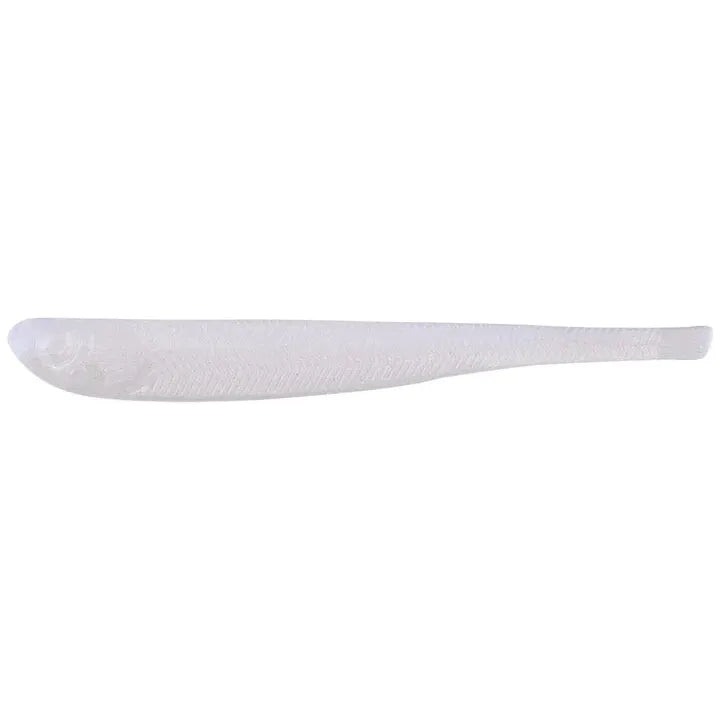 View of Softbaits Nishine Lure Works Dropshot Minnow Bait White & Blue Pearl 2.5in available at EZOKO Fishing