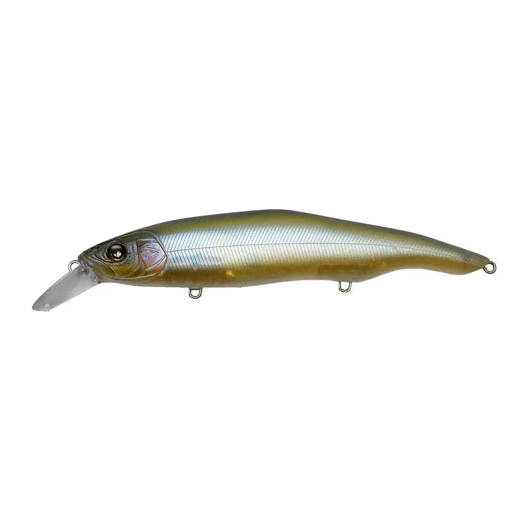 View of Jerbaits Nishine Lure Works Erie 115SD Jerkbait BPB Smelt available at EZOKO Fishing