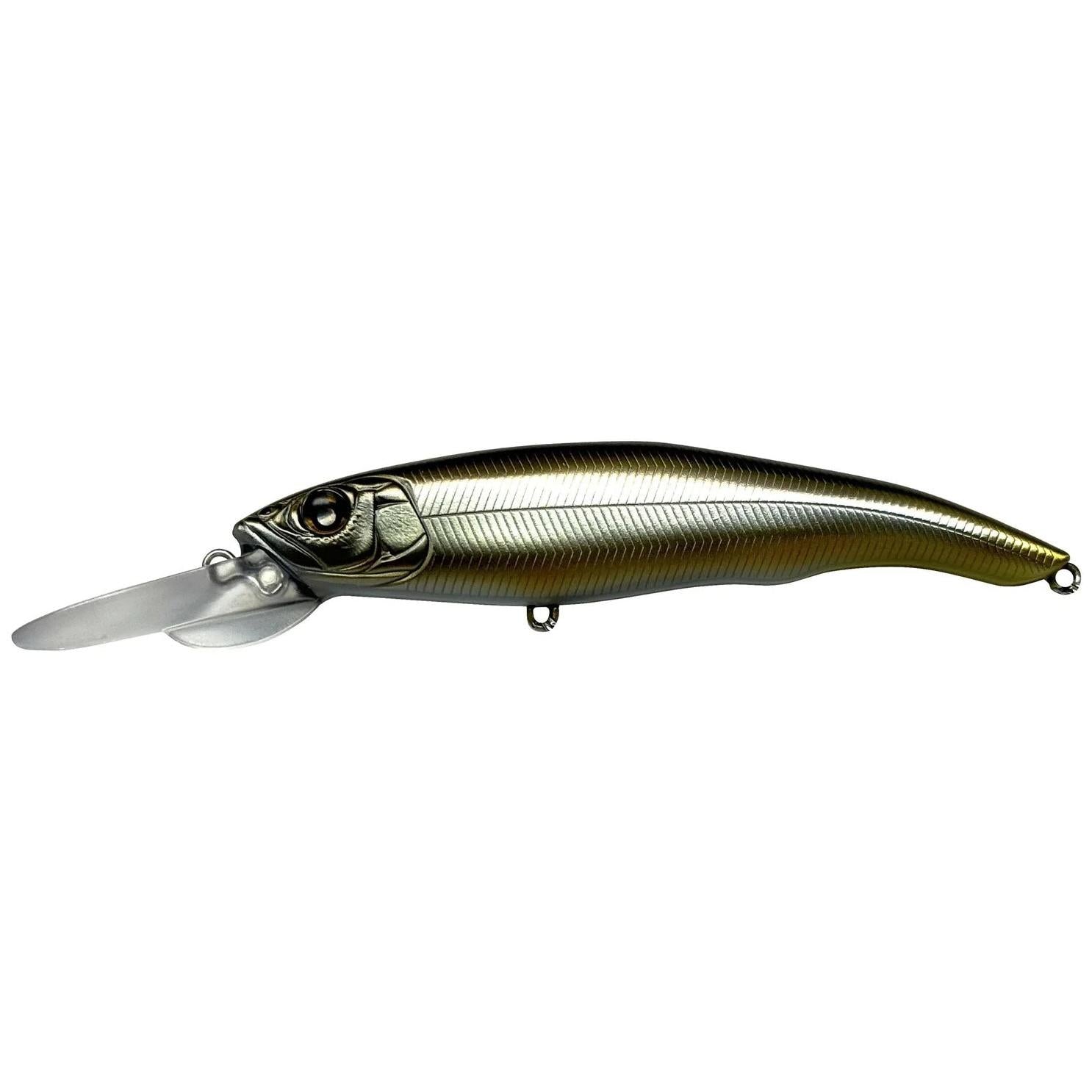 View of Jerbaits Nishine Lure Works Erie 95MD Jerkbait Hologram Smelt available at EZOKO Fishing