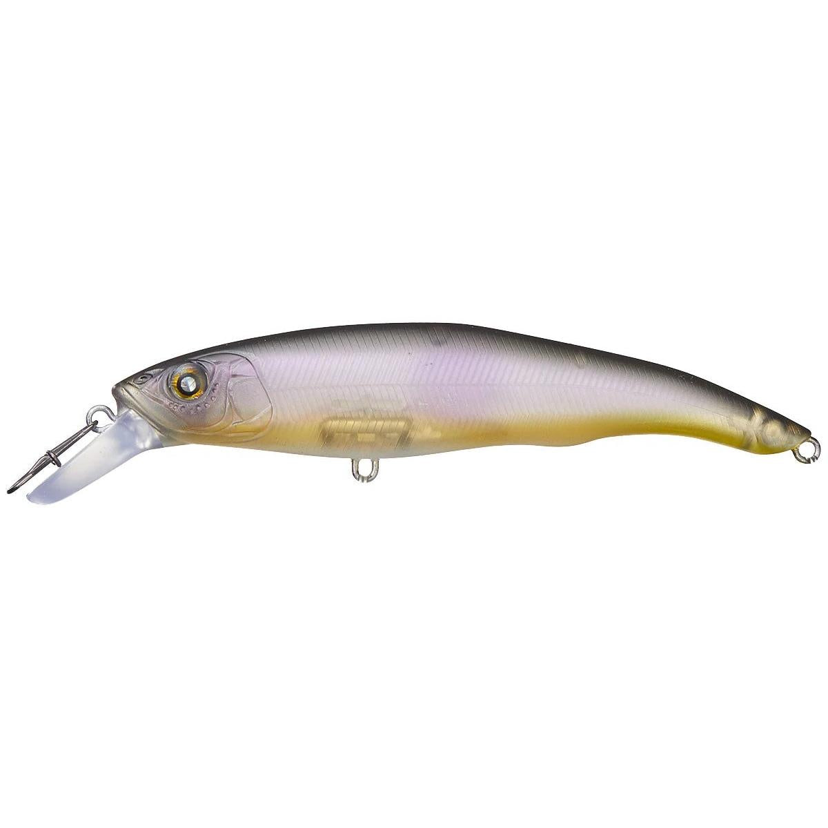 View of Jerbaits Nishine Lure Works Erie 95SD Jerkbait Ghost Smelt available at EZOKO Fishing
