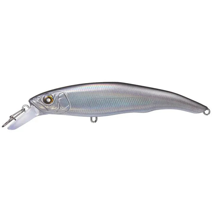 View of Jerbaits Nishine Lure Works Erie 95SD Jerkbait Gun Metal available at EZOKO Fishing