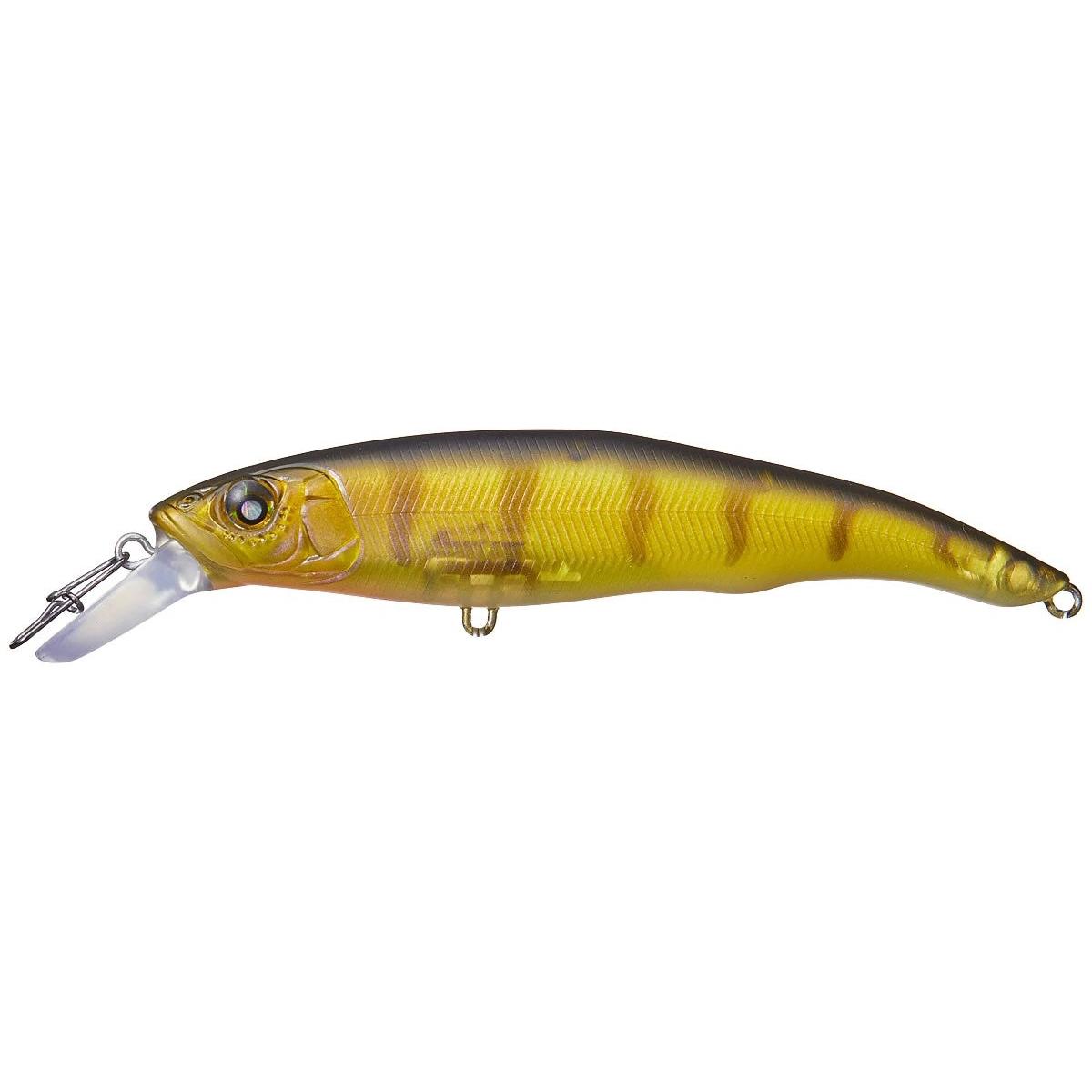 View of Jerbaits Nishine Lure Works Erie 95SD Jerkbait Yellow Perch available at EZOKO Fishing