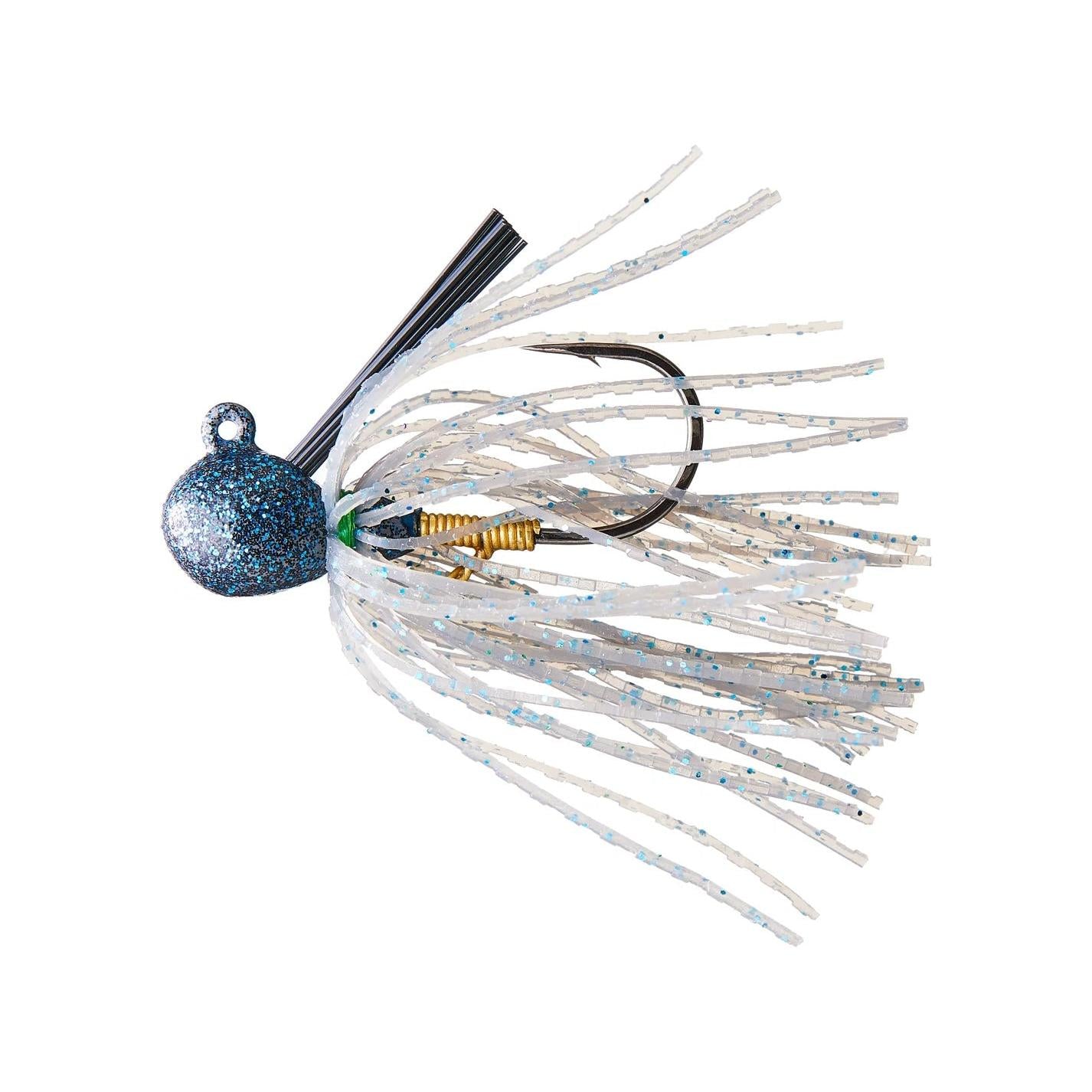 View of Jigs Nishine Lure Works Finesse Cover Jig Smoke Blue 1/3oz available at EZOKO Fishing