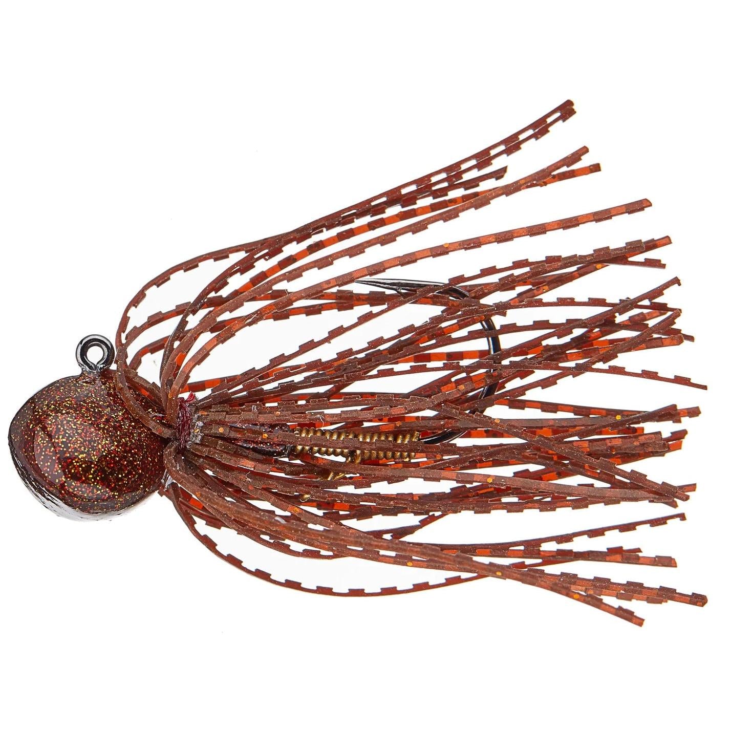 View of Jigs Nishine Lure Works Finesse Football Jig Water Melon Candy 1/2oz available at EZOKO Fishing