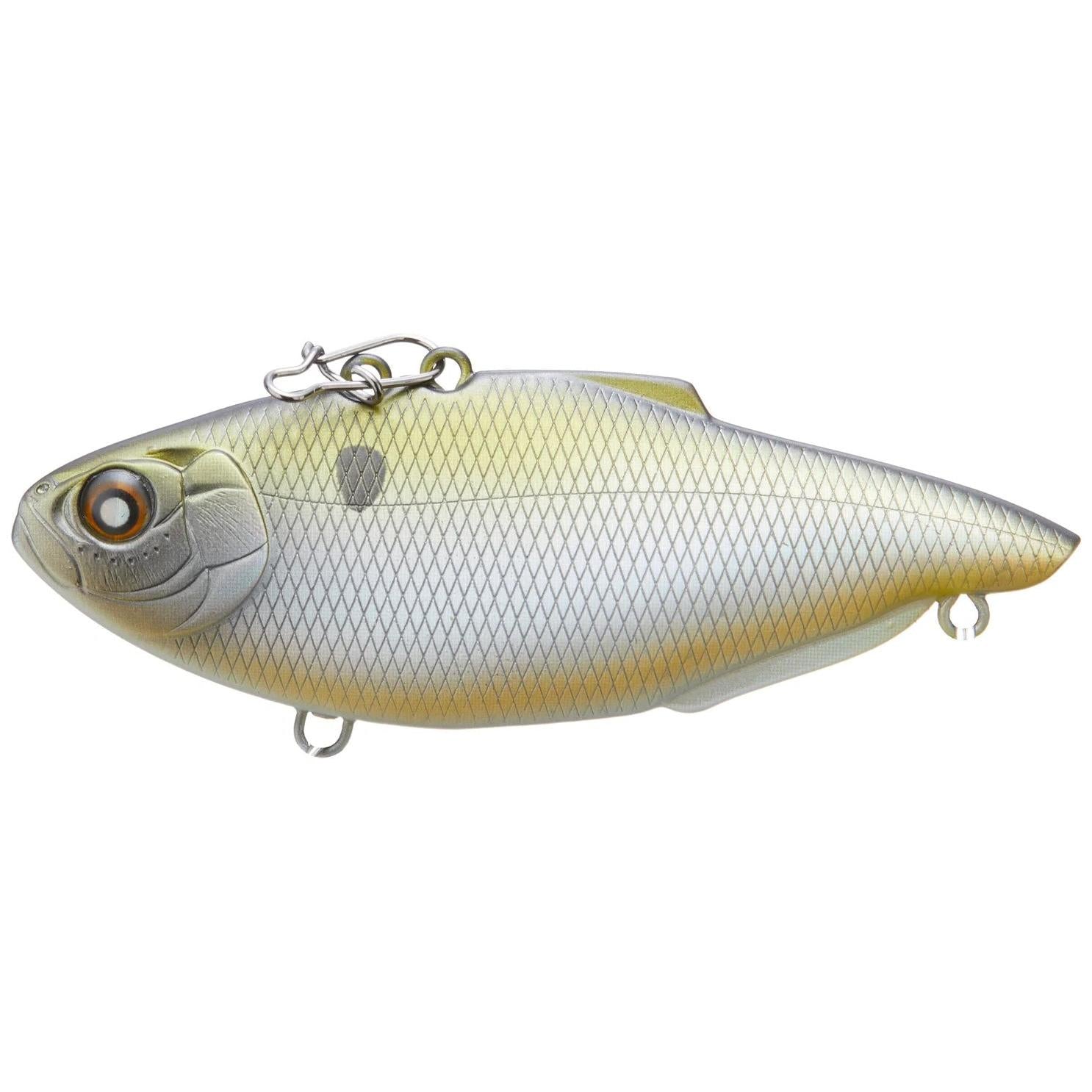 View of Crankbaits Nishine Lure Works Simcoe 75HW Lipless Crankbait Hologram Shad available at EZOKO Fishing