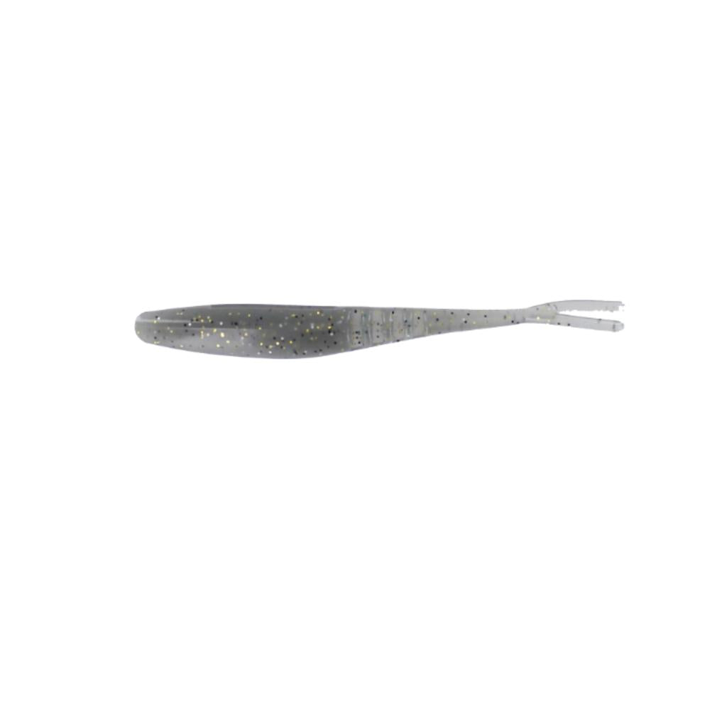 View of Softbaits NXS Drop Luck Finesse 3.75" Grayish Moon available at EZOKO Fishing