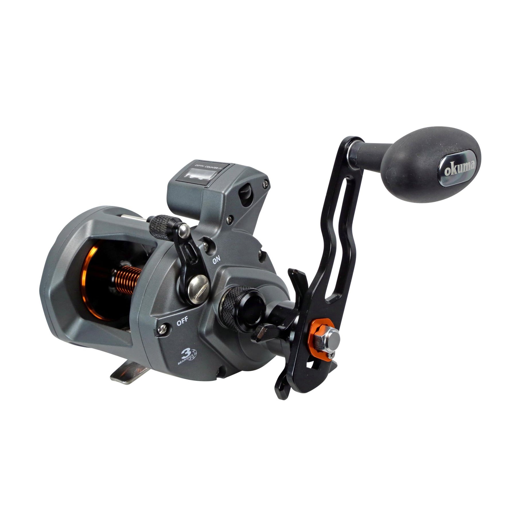 View of Baitcast_Reels Okuma Coldwater A Linecounter Reels available at EZOKO Fishing