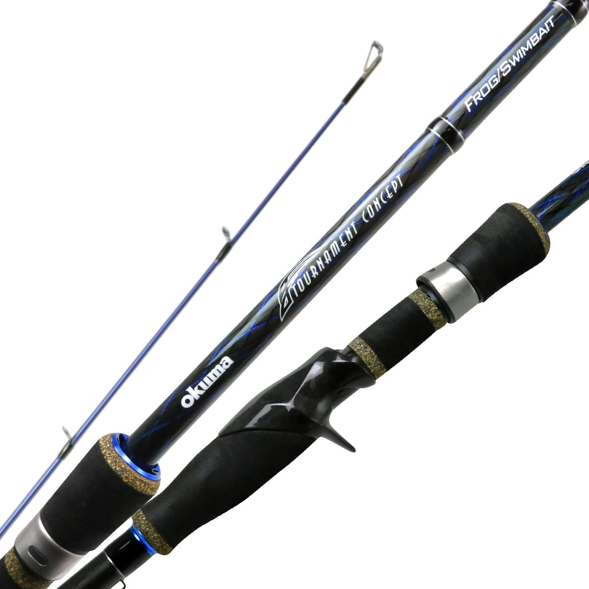 View of Casting_Rods Okuma Tournement Concept TCS "a" Baitcast Rods available at EZOKO Fishing