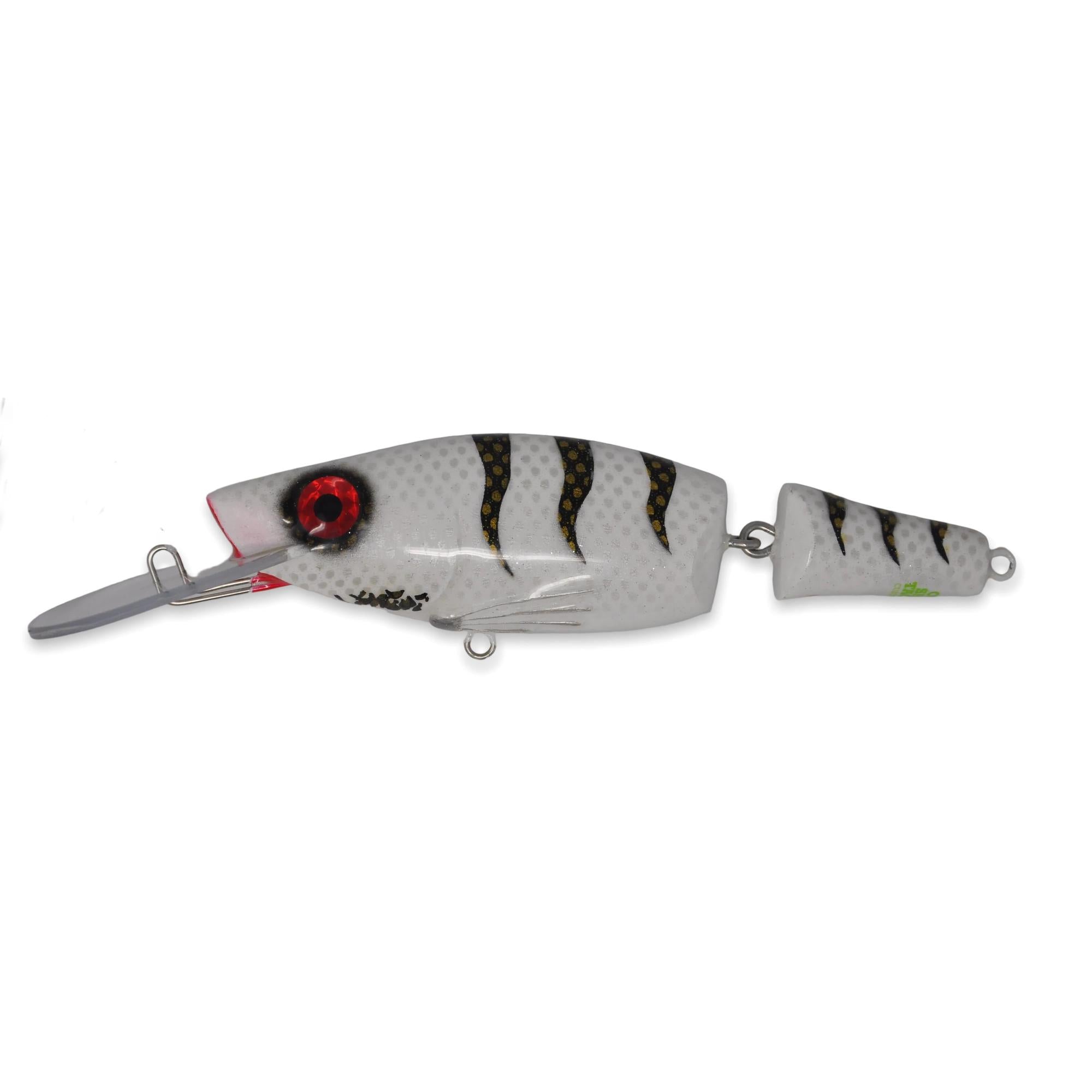View of Crankbaits One Shot Tackle Jointed Perch 8" Crankbait Vampire available at EZOKO Fishing