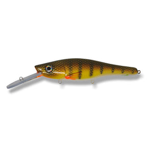 View of Crankbaits One Shot Tackle Straight Perch 10" Crankbait available at EZOKO Pike and Musky Shop