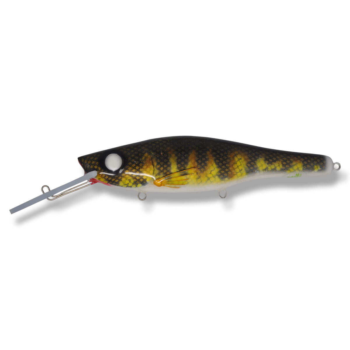 View of Crankbaits One Shot Tackle Straight Perch 10" Crankbait Walleye available at EZOKO Pike and Musky Shop