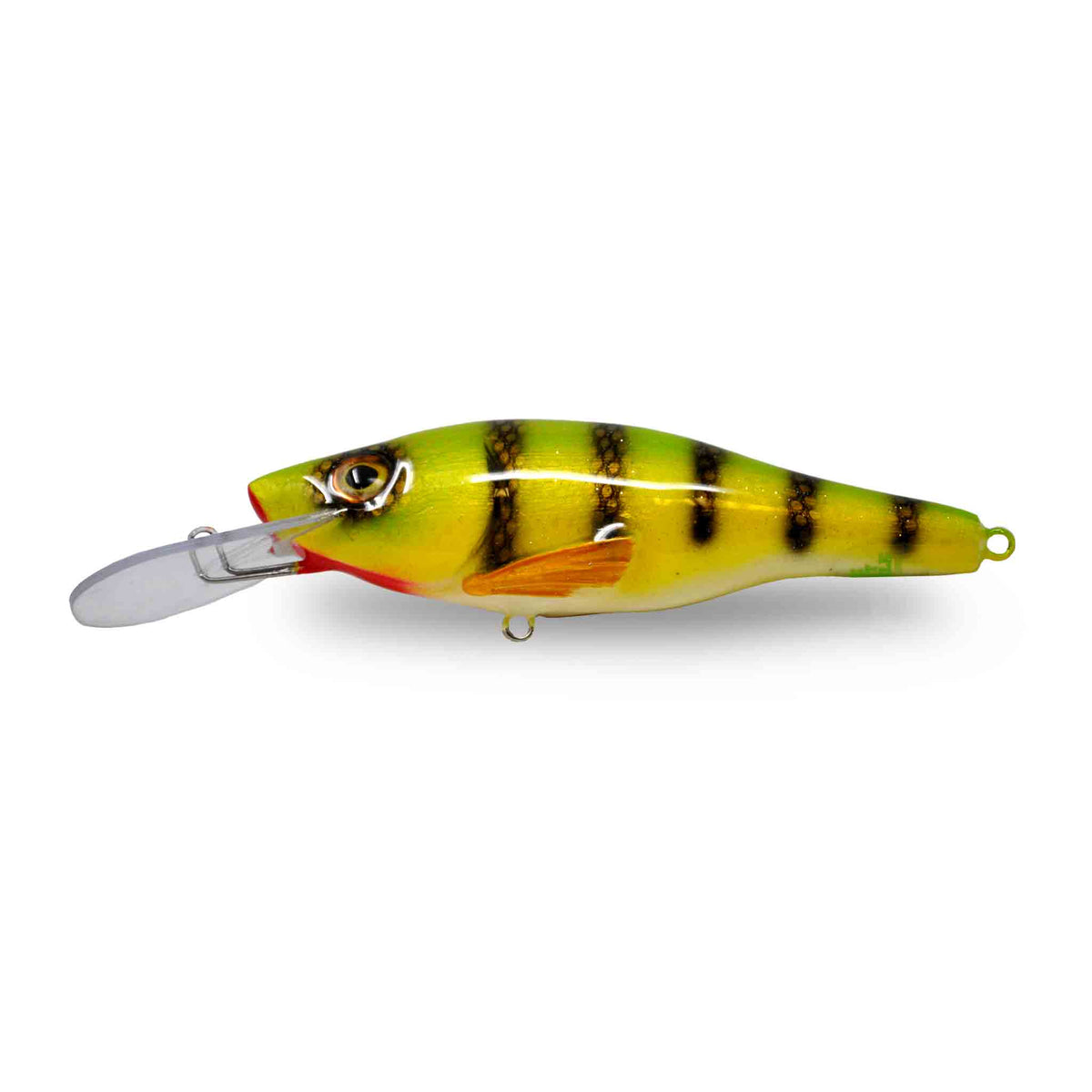 One Shot Tackle Straight Perch 7'' Perch / White Bellly Crankbaits