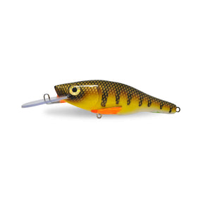 View of Crankbaits One Shot Tackle Straight Perch 7" Crankbait St Lawrence Perch White Belly available at EZOKO Pike and Musky Shop