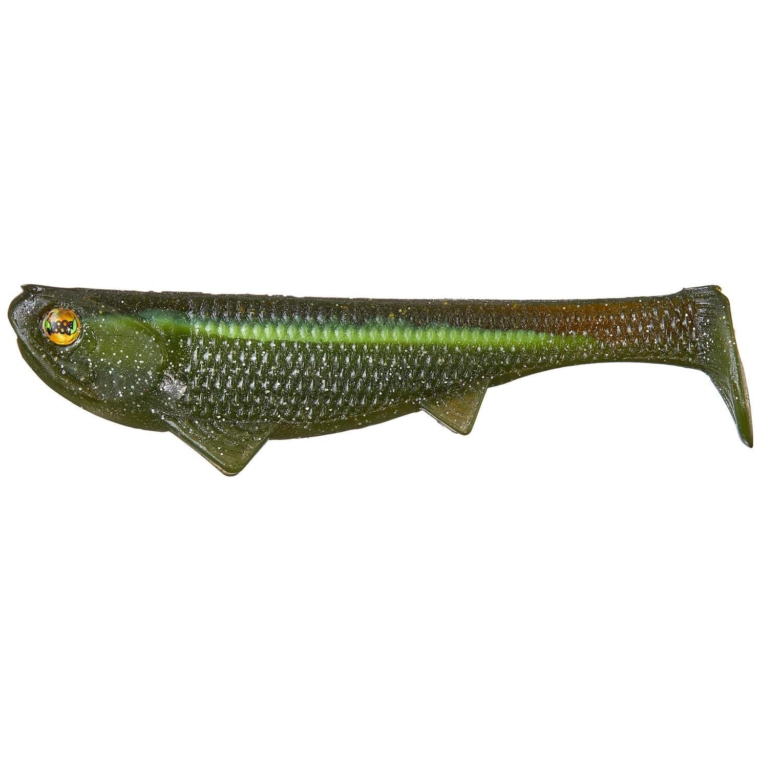 View of Softbaits Optimum Boom Boom Weedless Swimbait 6" Avery Day available at EZOKO Fishing