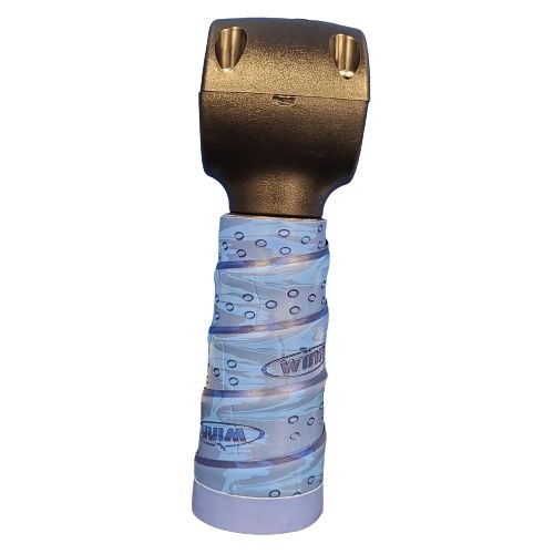 View of Rods-Reels-Accessories Outdoor Grips JigRipper WINN Wrapped Handle Rod Grips Blue Camo available at EZOKO Pike and Musky Shop