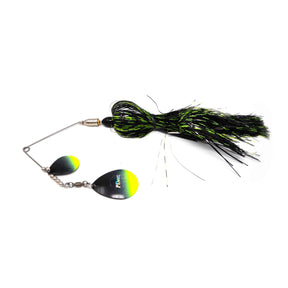 View of Spinnerbaits PDeez Bell Casting Spinnerbait Green Mamba available at EZOKO Pike and Musky Shop