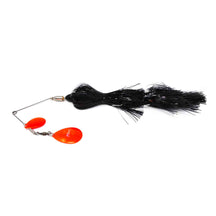 View of Spinnerbaits PDeez Bell Trolling Spinnerbait Black / Orange available at EZOKO Pike and Musky Shop