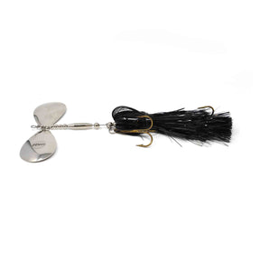 Pdeez Big Tens (10/10) Black / Silver Bucktails