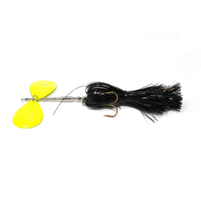 Pdeez Big Tens (10/10) Black / Chartreuse Bucktails