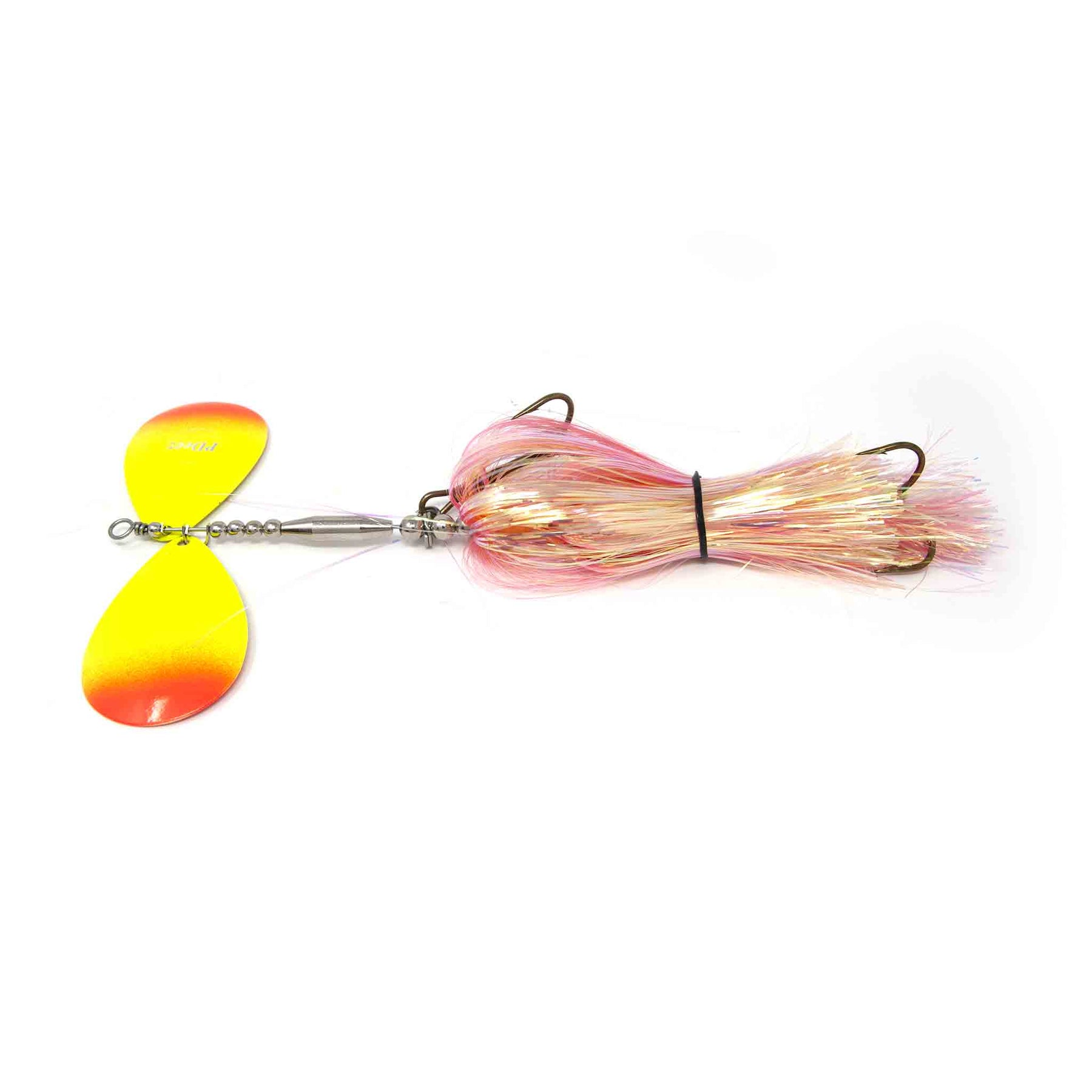 View of Bucktails PDeez Big Tens (10/10) Bucktail Penny Wise available at EZOKO Pike and Musky Shop