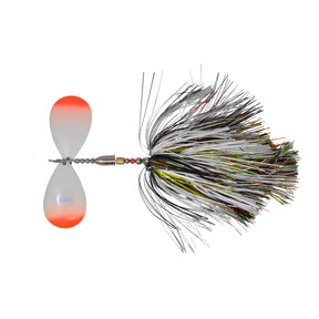 View of Bucktails PDeez Big Tens (10/10) Bucktail White Perch available at EZOKO Fishing