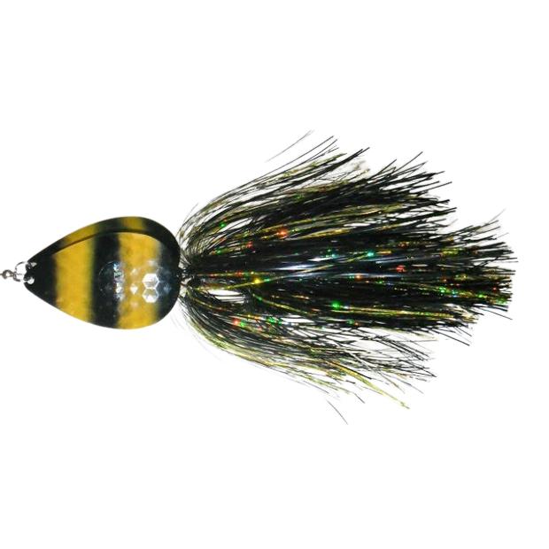 View of Bucktails PDeez Big Tens tail Spin (10/10) Bucktail Jailbird available at EZOKO Fishing