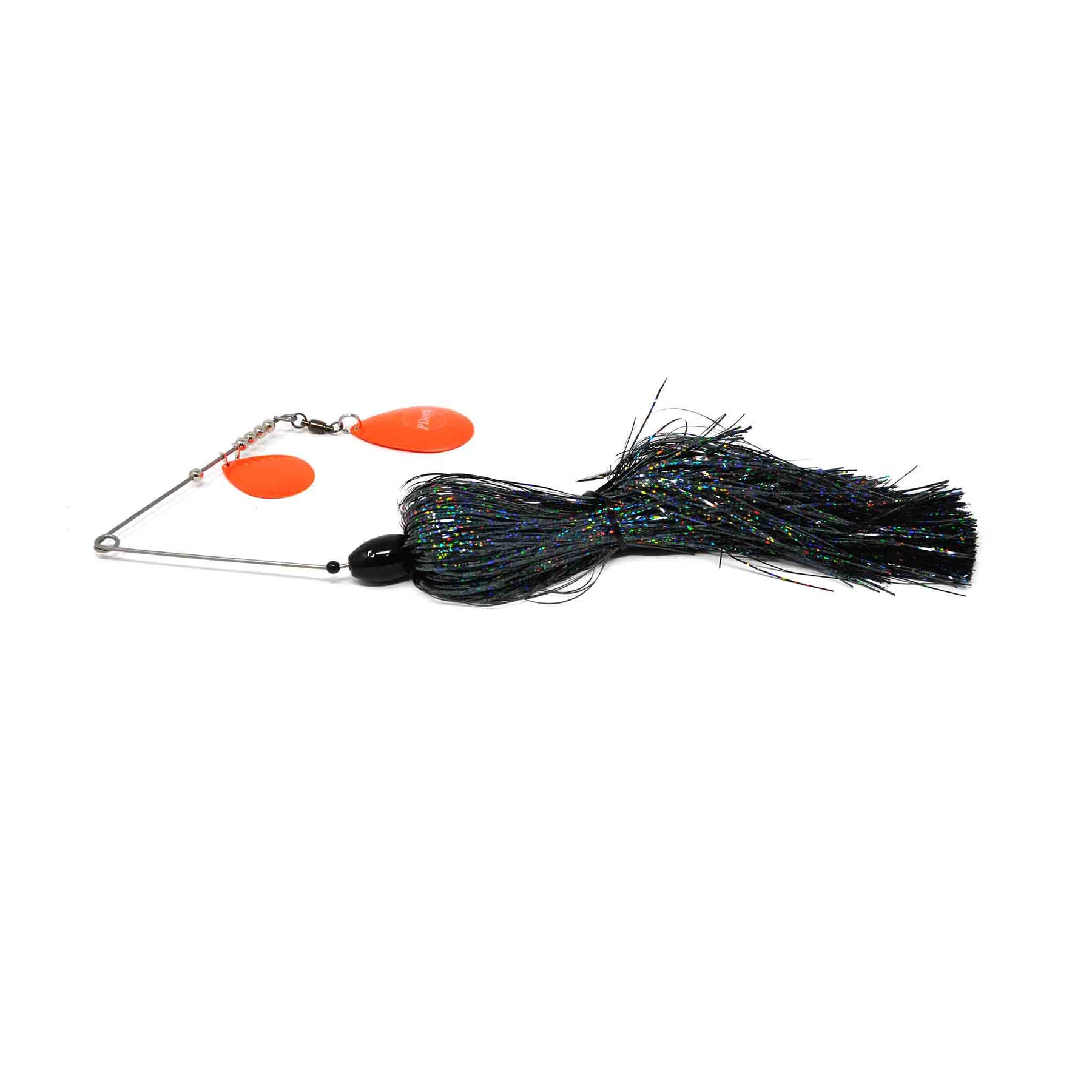 Pdeez Casting Spinnerbait Black / Orange Spinnerbaits