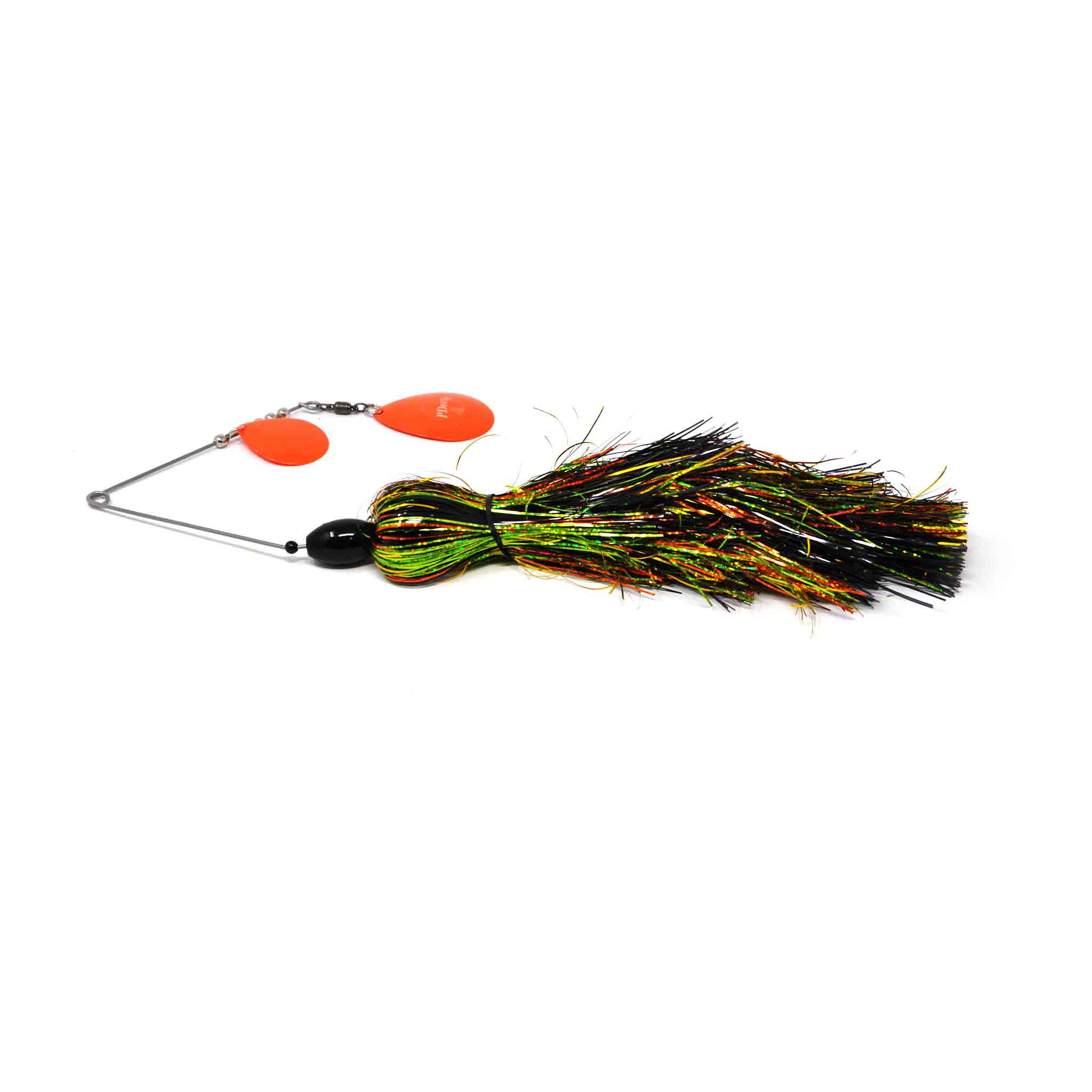 View of Spinnerbaits PDeez Casting Spinnerbait Black Perch available at EZOKO Fishing