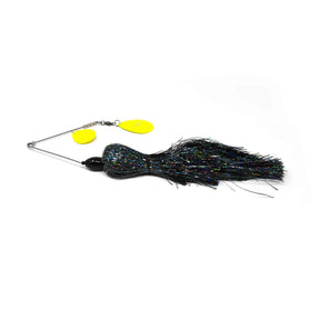 Pdeez Casting Spinnerbait Holographic Black / Chartreuse Spinnerbaits