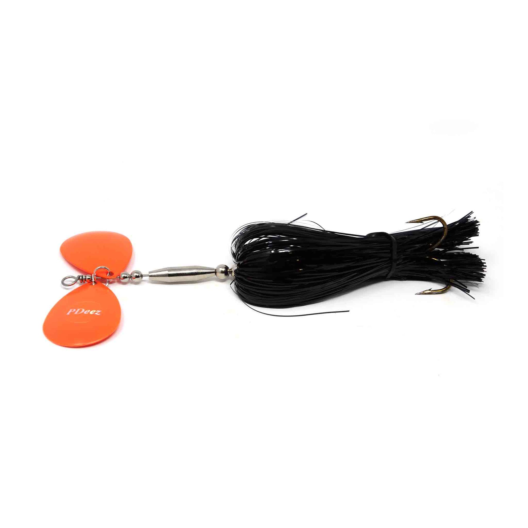 Pdeez Downsizer (8/8) Black / Orange Bucktails
