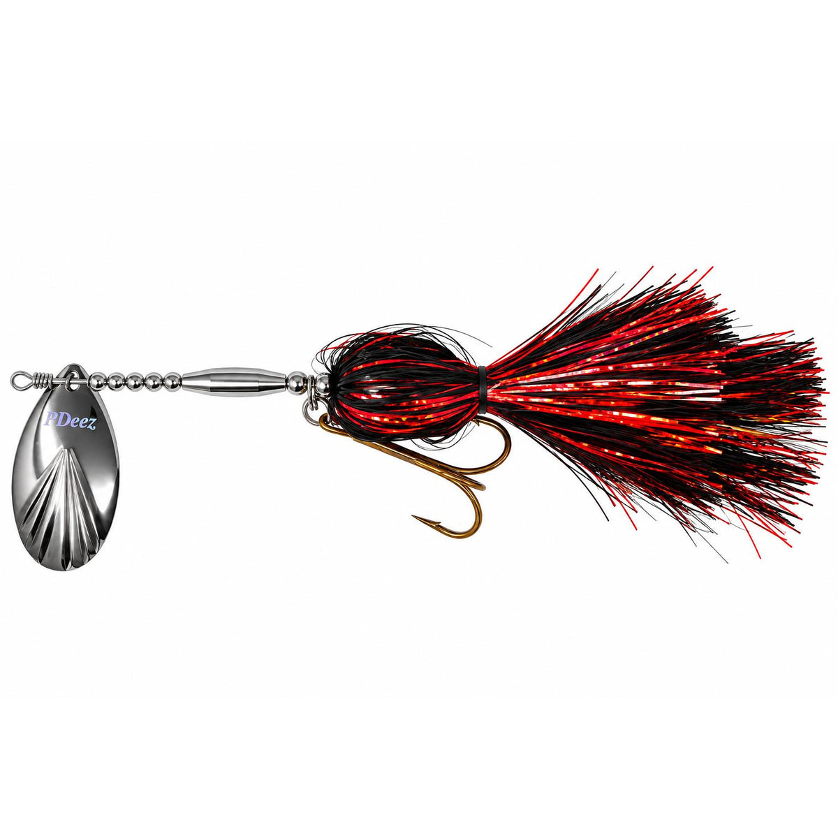 View of Bucktails PDeez KM Krush (F8) Bucktail Dracula available at EZOKO Fishing